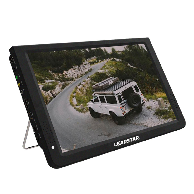 12 Inch Mini TV Portable TV With Battery Digital Tuner DVB-T DVB-T2 ATSC ISDB Small Led Television