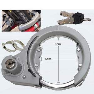 Antivol de vélo vintage en acier inoxydable 304, design en forme de <span class=keywords><strong>pince</strong></span> à épiler pour vélo de montagne et de ville - Product Image 2