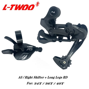 Ltwoo a5 1*9 מהירות גרסת אחורי derailleur + ידית משנה ימין (אין תצוגת ציוד) עבור Mtb אופני הרים 50t קסטה - Product Image 5