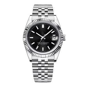 Reloj Mecánico de Lujo Unisex de Alta Calidad, 25 mm, Zafiro, Sin Logotipo, Movimiento Automático, Acero Inoxidable, Resistente al Agua 20 BAR - Product Image 1