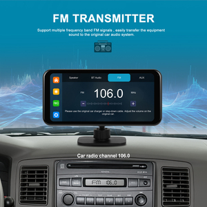 Radio para <span class=keywords><strong>Auto</strong></span> Portátil Podofo de 6.25 Pulgadas con Pantalla Inteligente, Reproductor Inalámbrico con Carplay y Android <span class=keywords><strong>Auto</strong></span>, WiFi, 4K, BT, FM - Product Image 3