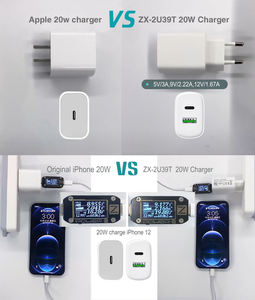 <span class=keywords><strong>Cargador</strong></span> de 20W 45W para <span class=keywords><strong>Iphone</strong></span>, Samsung, <span class=keywords><strong>Apple</strong></span>, Xiaomi, 100W, Celular, Tipo C, cargadores originales de 65W, <span class=keywords><strong>cargador</strong></span> de teléfono de pared OEM para ordenador portátil - Product Image 4
