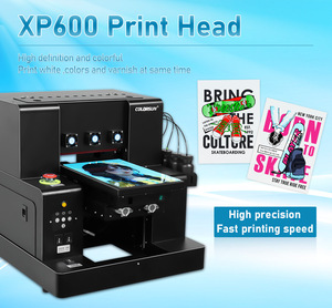 Home Use Mini Multifunctional Inkjet Printer Machine XP600 Acrylic Plate PVC Card Phone Case Printer UV Printer - Product Image 2