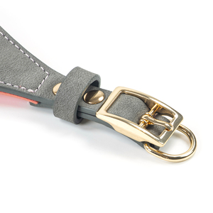 Juego de collares de entrenamiento para perros personalizados de fabricante OEM, arnés de lujo, Correa y <span class=keywords><strong>collar</strong></span> de PU en todos los tamaños personalizados para mascotas - Product Image 5