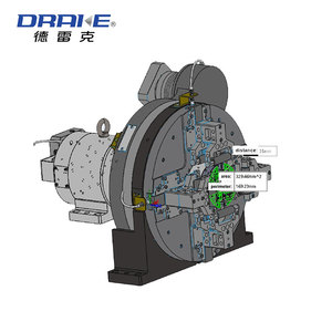 <span class=keywords><strong>Mandrin</strong></span> pneumatique à 4 mâchoires Drake Laser pour tube, <span class=keywords><strong>mandrin</strong></span> rotatif pneumatique pour machine de découpe laser à fibre pour tube - Product Image 3