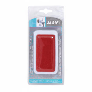 Spazzola Anti-Pelucchi MSV 100515 in Terylene/Polipropilene Bianco/Rosso 12 x 6,8 x 2,5 cm - Product Image 2