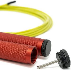 Cuerda para Saltar de Entrenamiento para <span class=keywords><strong>Crossfit</strong></span> con Cable de Acero, Mangos de Aluminio y Rodamientos de Alta Velocidad en Paquete Personalizado - Product Image 5