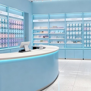 Yoshing Anpassbarer Kosmetik- und Schmuck-Präsentationsschrank mit <span class=keywords><strong>LED</strong></span>-Beleuchtung, Wasserdichtes und Langlebiges Design für Einzelhandelsgeschäfte und Luxus-Einkaufszentren - Product Image 1