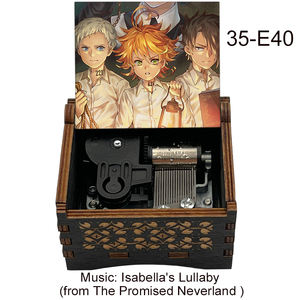 Minik el krank minyatür isabella'nın ninni müzik kutusu Anime söz vermeyen müzik kutusu arkadaşlar için güzel hediye - Product Image 4