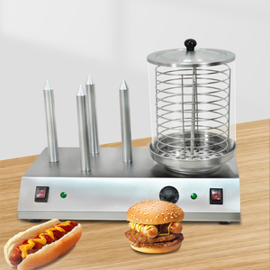 グリルホットドッグマシンソーセージマシンとバンウォーマー製造機スチーマー - Product Image 3