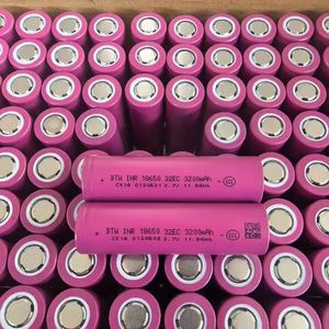 Grosir baterai isi ulang seluler BTW 18650-32EC kapasitas tinggi 18650 3.6V 3200mAh 3C Li-ion 3.6V baterai Lithium - Product Image 1