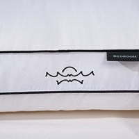 Neues Design Umweltfreundliches Weißes Weiches und Bequemes Natürliches Feder-Daunenkissen Standard Queen King Größe für Alle Altersgruppen