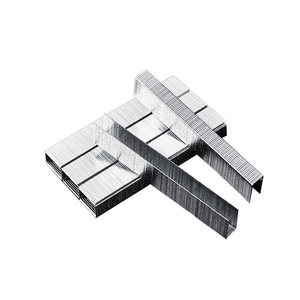Clous à code en U Dinglang 20GA en acier, pointe biseautée, tige lisse, 4-21 mm, pour cloueurs pneumatiques - Product Image 1