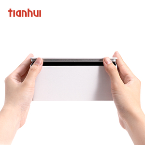 Tianhui <strong>Simple</strong> Wilte-off Rectangle Metal Box Small Tea Tin Box for Tea Snack Storage - Product Image 1