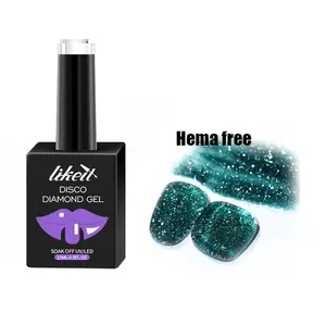 Nieuwe Oem Custom Disco Gel Flash Gel Nagellak Bulk Dansen In Disco Uv Gel