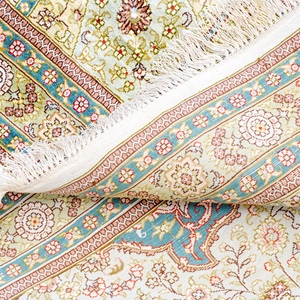YILONG 9 'x 12' Alfombra de seda real de lujo de gran tamaño Medallón Alfombra grande <span class=keywords><strong>persa</strong></span> de seda - Product Image 6