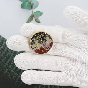 Spilla in Lega di Zinco 'HOGWARTS IS MY HOMES' con Alfabeto Inglese, Merchandising di Film e Serie TV, Stile Cartone Animato - Product Image 3