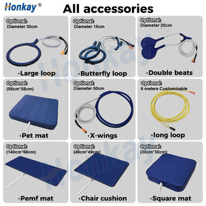 Appareil de physiothérapie animale à champ électromagnétique pulsé haute puissance (PEMF) avec boucle PEMF - Product Image 5
