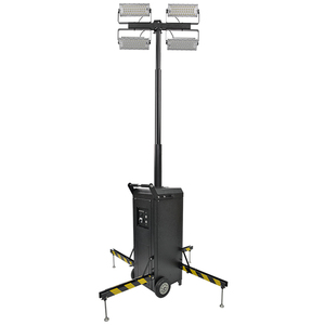 Cao bán đa chức năng 40000 lumen dẫn tháp ánh sáng có thể sạc lại với năng lượng mặt trời & DC cung cấp điện - Product Image 5