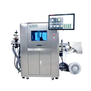 Industrial Camera Scanning System Cap Lining Defects Inspection Machine