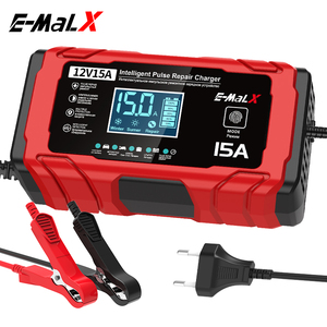 <span class=keywords><strong>Chargeur</strong></span> et mainteneur de batterie intelligent <span class=keywords><strong>universel</strong></span> 12V15A pour voiture et moto E-MaLX de haute qualité avec certifications CE, FCC et UL - Product Image 5