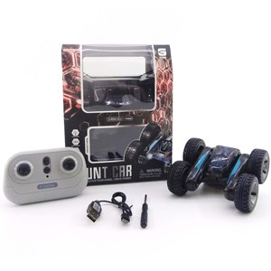 Mini ligero 2,4 GHz RC <span class=keywords><strong>Stunt</strong></span> Car doble cara 360 ° Flips 4WD luces LED giratorias todo terreno Radio Control Hobby coche remoto - Product Image 6