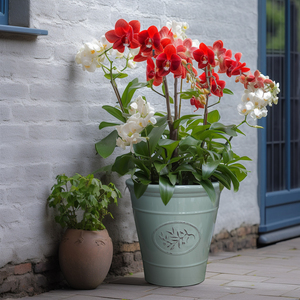 Vasi <span class=keywords><strong>per</strong></span> Piante in Plastica Smaltata PP di Grande Dimensione, Stile Nordico, <span class=keywords><strong>per</strong></span> Decorazione Giardino Esterno - Product Image 4