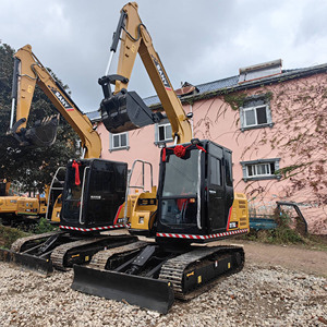 Factory Directly Supply Sany Sy75c Used Excavator With Hydraulic Thumb &amp; <strong>Quick</strong> <strong>Coupler</strong> - Product Image 1