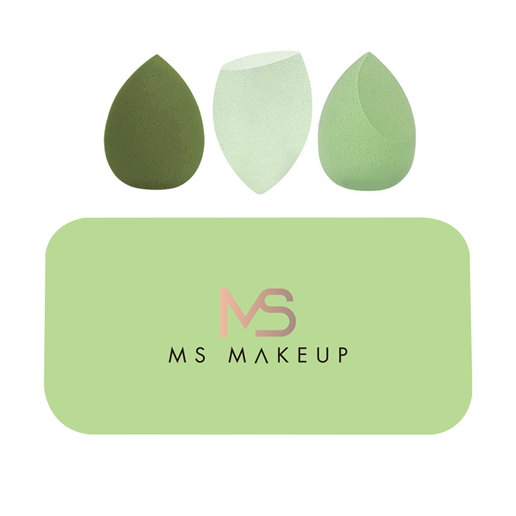 Лидер продаж, косметическая губка для лица, 8 в 1 коробке, индивидуальная брендовая губка, косметический спонж, набор блендеров