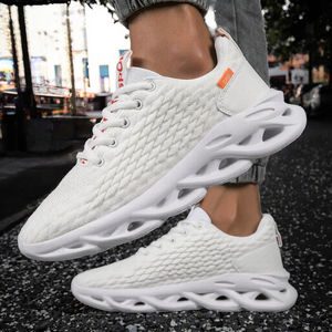 Chaussures de sport pour hommes, fabrication sur mesure, grande taille 46, doublure en maille respirante, style élégant, décontractées pour la salle de sport, pour l'été et l'automne - Product Image 3