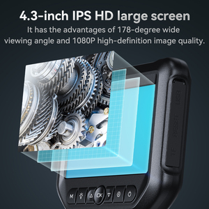 Endoscope industriel portable S43 en gros, caméra d'inspection vidéo de 4,3 pouces, outil de diagnostic professionnel pour toutes les voitures - Product Image 4