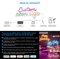 Enseigne néon LED extérieure étanche certifiée, enseigne néon personnalisée pour entreprise, enseigne néon extérieure ignifuge illuminée sur mesure
