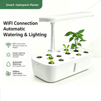 Équipement hydroponique LED contrôlé par l'application Tuya, jardinière hydroponique d'intérieur, mini jardin intelligent hydroponique