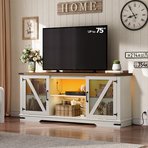 Venta al por mayor soporte de TV, gabinete de centro de entretenimiento, mesa de consola de <span class=keywords><strong>televisión</strong></span> unidad de medios TV aparador banco <span class=keywords><strong>para</strong></span> sala de estar - Product Image 5