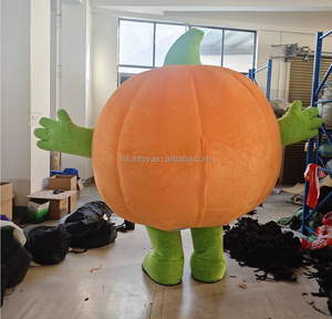 Funtoys-Costume <span class=keywords><strong>gonflable</strong></span> de mascotte de <span class=keywords><strong>citrouille</strong></span> de dessin animé-Costume de mascotte de légumes et de fruits pour Noël et Halloween-Carnaval - Product Image 2