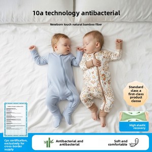 <span class=keywords><strong>Body</strong></span> per Neonati in Bambù a Maniche Lunghe Traspirante, Preferito dai Clienti, per Uso Domestico - Product Image 1