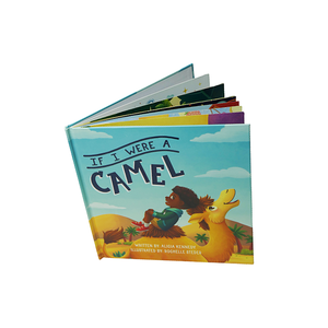 Impression de livres pour enfants personnalisés de haute qualité avec reliure parfaite, papier écologique, couverture rigide, finition estampée à chaud - Product Image 6