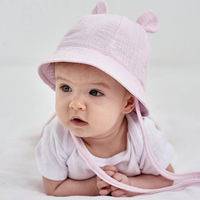 Productos para Bebés de Uso Diario, Cadena para Chupón, Gorro, Babero, Textura Suave que No Irrita la Piel