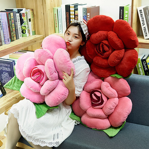 Cojines Decorativos con Diseño <span class=keywords><strong>de</strong></span> <span class=keywords><strong>Rosa</strong></span>, Cojín Suave con Forma <span class=keywords><strong>de</strong></span> Planta para <span class=keywords><strong>la</strong></span> Oficina, <span class=keywords><strong>la</strong></span> Siesta, <span class=keywords><strong>la</strong></span> Silla <span class=keywords><strong>de</strong></span> <span class=keywords><strong>la</strong></span> Sala <span class=keywords><strong>de</strong></span> Clases, Cojín para <span class=keywords><strong>el</strong></span> Respaldo del Sofá, Juguetes <span class=keywords><strong>de</strong></span> Peluche Rellenos, Regalo - Product Image 2