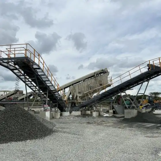 Meilleur prix Chancadora De Piedra Usine de concassage et de criblage de pierre de granit