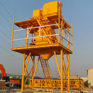 Komple set 2m 3 beton mikser makinesi HZS120 harmanlama santrali bant konveyör tipi 120m 3/h hazır karışım beton karıştırma tesisi fiyatı - Product Image 2