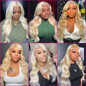 XBL Oferta de Navidad 613 <span class=keywords><strong>Hunan</strong></span> Virgin Remy Hair Bundle Birmano Raw 613 Extensión humana Almacén de ultramar Blond Wave Alta calidad" - Product Image 6