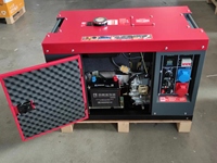 Tragbarer Superleiser Dieselgenerator 5kVA 6kVA 10kVA 15kVA 20kVA mit 60Hz Frequenz Schalldichtes Dieselaggregat für Zuhause
