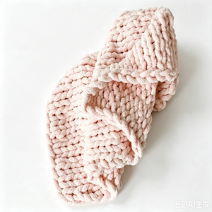 Free Shipping Wholesale Handmade Thick Super Soft Chenille Chunky Yarn Knit <b>Throw</b> Blanket Big Chunky Blanket - Product Image 2