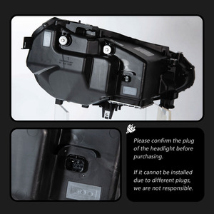 Ensemble de phares LED DRL pour BMW Série 2 Coupé G42 <span class=keywords><strong>2022</strong></span>-2026, boîtier <span class=keywords><strong>noir</strong></span>, projecteur à double faisceau, lampe avant de rechange - Product Image 5