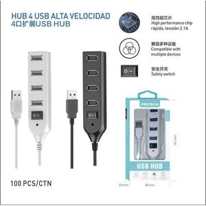<b>USB</b> <b>Hub</b> 4 Port High Speed With Safety Switch For Multiple Devices - Product Image 2