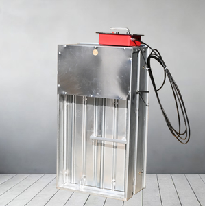 Carp Journey Factory – Amortisseur de chaleur haute température en acier inoxydable 304/316 DN100 pour évacuation de fumée par conduit – Garantie 1 an - Product Image 5