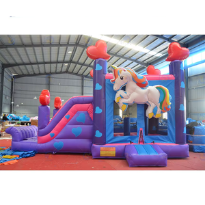 Precio al por mayor de fábrica Venta caliente unicornio inflable mini Combo gorila comercial salto de aire niños <span class=keywords><strong>castillo</strong></span> hinchable - Product Image 5