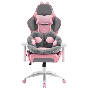 Silla de Juego Reclinable Cómoda con Marco de Acero <span class=keywords><strong>y</strong></span> Espuma Moldeada, Estilo <span class=keywords><strong>Bosnia</strong></span>, Buen Precio, Silla de Computadora para Chicas - Product Image 1