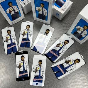 9H protezione dello schermo di durezza vetro temperato bordo <span class=keywords><strong>per</strong></span> bordo copertura completa Gorilla serie <span class=keywords><strong>pellicola</strong></span> di vetro temperato in alluminio alto <span class=keywords><strong>per</strong></span> iPhone - Product Image 4